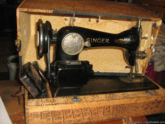 1 old singer, 1- yr 1976 free-westinghouse, 2 white very old all working - Price: call for price