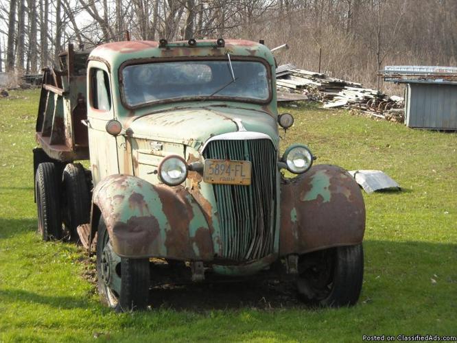 1937 chevy dump truck - Price: 3000.00