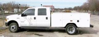 1999 Ford F550 Crew Cab 7.3 Diesel w/ Service Utility Bed - Price: 17900 / Offer