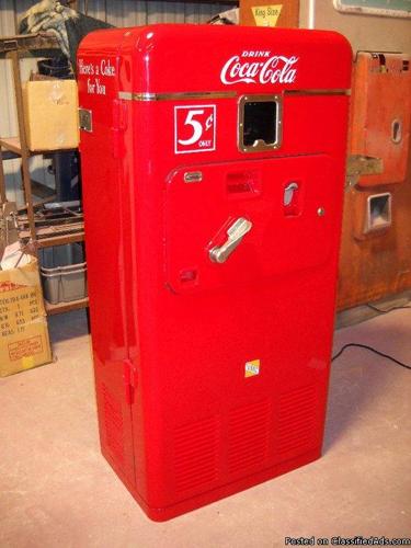 Antique Soda Machine Restoration