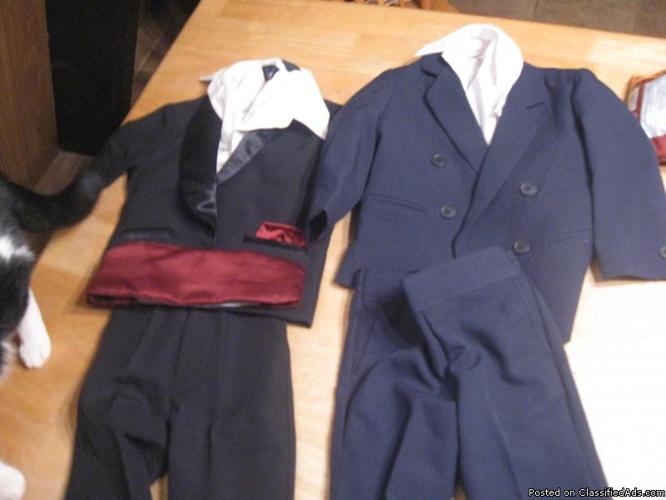 Boys size 2 tuxdedo and 2 piece suit - Price: 25.00