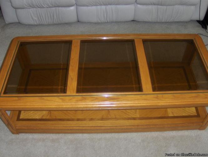 Coffee table and end tables - Price: 150.00