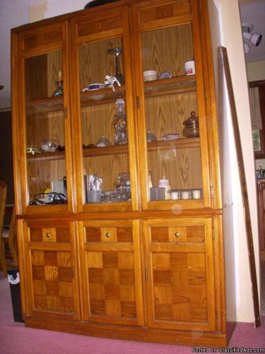 Dining Table & China Cabinet - Price: $325.00