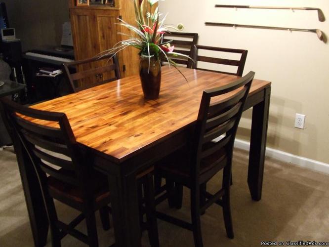 Dining Table, Bar Height - Price: $750.00