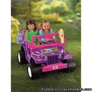 Dora Ride-On battery operated - Price: 125.00