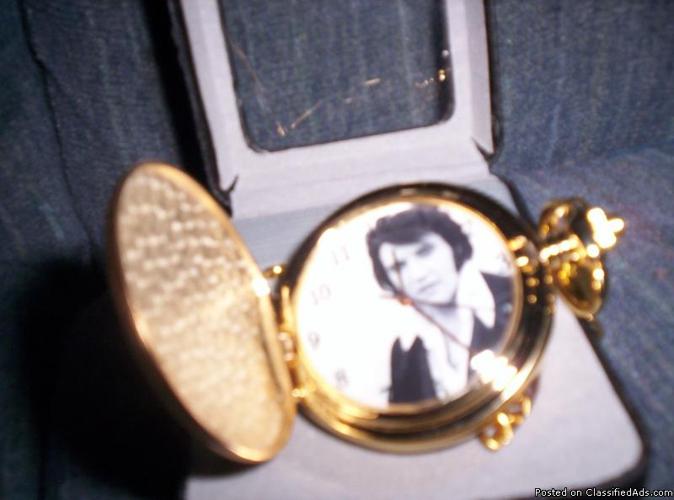Elvis Presley pocket watch - Price: $17.00