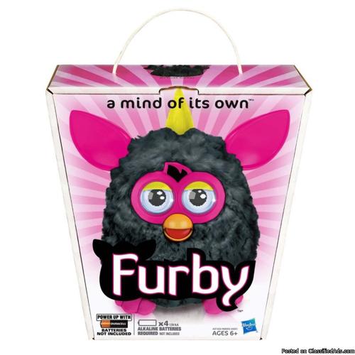 FURBY 2012 BLACK/PINK A MIND OF ITS OWN! - Price: 99.99