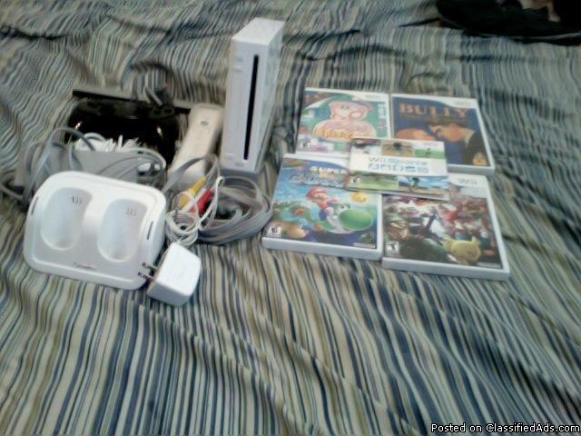 Good As New Wii + 19 Games & Accessories! - Price: 300