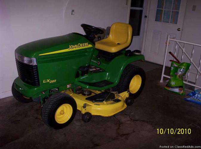 John Deere Lawn Tractor for Sale - Price: 1800.00