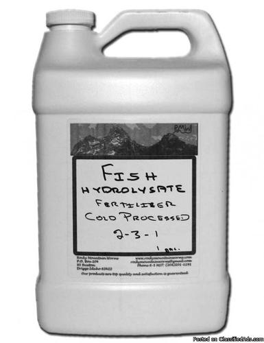 Liquid Fish Hydrolysate Oil -1 gal. - Price: 16.45