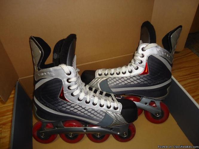 Men's Ice Hockey/Roller Hockey Skates, Size 10