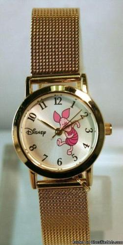 MS PIGGY- AUTHENTIC DISNEY STAMPTED WRIST WATCH-COLLECTORS PIECE-$29!! - Price: 29.00
