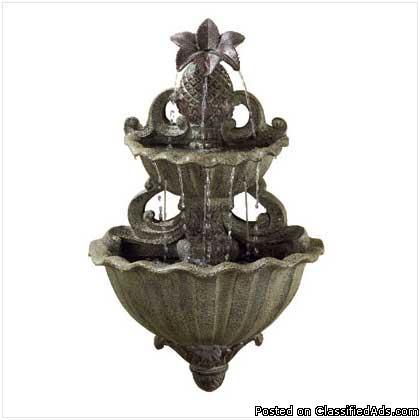 Pineapple Wall Fountain Garden Decor Item of the month - Price: 149.95