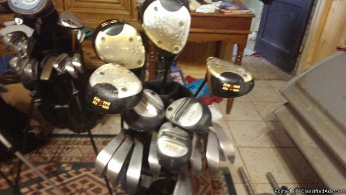 Ping Karsten I, Complete Golf Club Set Including Ping Woods