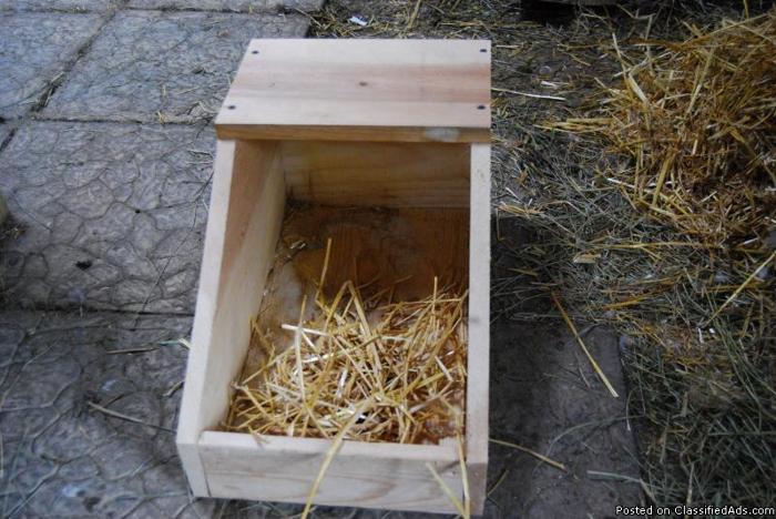 Rabbit Nesting Boxes - Price: $10