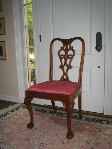 Set of 6 mahogany antique chairs - Price: $1200 obo