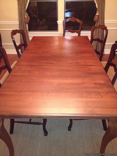 Solid Wood Dining Table - Price: $250