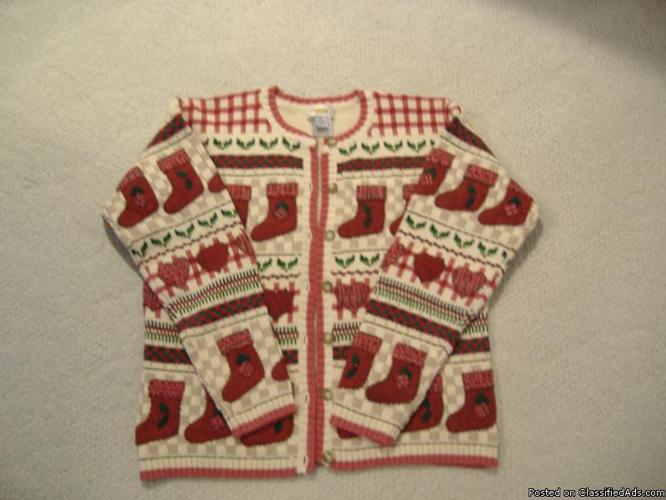 Sweater Talbots Christmas Bella Vista - Price: 29.00