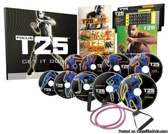 ***T25, P90X3, MMA TapOut, P90X, Zumba...sealed in box