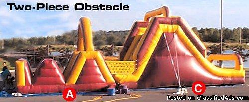 Used 2 Piece Obstacle/Slide for Sale - Price: 3000.00