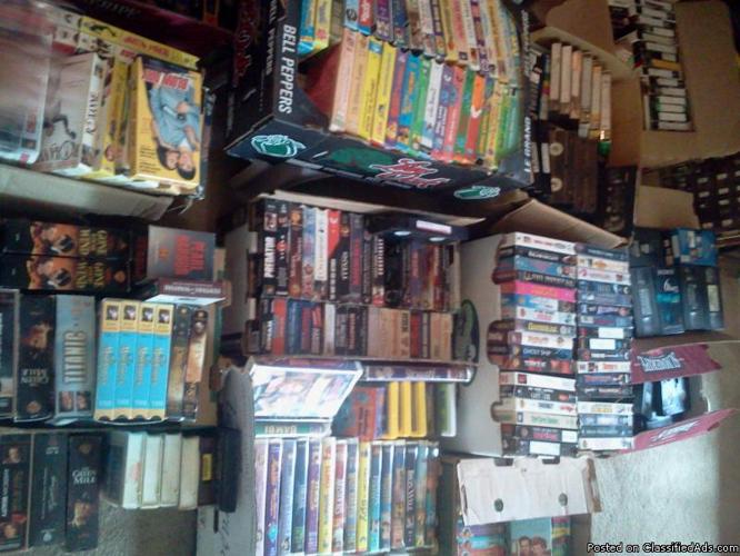 VHS Movie Tapes ( Movies, Kids Movies, Drama, Comedy, Suspense, Horror )