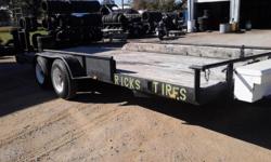We try to beat everyone's prices on new and used tires.&nbsp; Call for a free quote at --.
www.rickstireservice.webs.com&nbsp;&nbsp;&nbsp; pics are on facebook also
&nbsp;
20 ft trailer for sale--new wood--new tires--asking price is $2500
&nbsp;
We do