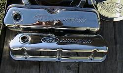 chrome valve covers and 13" air breather