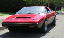 This 1975 Ferrari 308GT4 is a beautifully original example that's full of integrity. Red with black interior. It runs and drives excellent and is a rust free California car. The GT4 is a fantastic sports car and finding one this honest is very exciting.