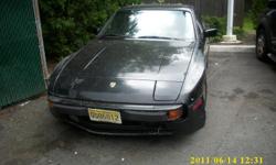 1984 PORSCHE 944 WITH 89,000 MILES. 5-SPEED TRANS. BLACK. MUST SELL. CALL JOE AT 973-232-6514 ANYTIME.