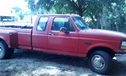 Extended cad 2 wheel drive dually 7.3 non Turbo a/t a/c nice work truck needs interior work