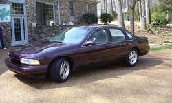 1 owner 1996 Impala SS in very good condition. This vehicle was my father's daily driver. He passed away in 2005 and I am helping my mother sell the car. This vehicle has been garage kept and well maintained. Leather seats and steering wheel, Dual 6 way