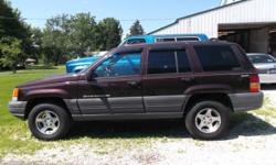 1996 Jeep Grand Cherokee 4x4, 4.0 Auto, air, pw, locks. Fully serviced, family owned, 160,00 miles. Call Jim@ 330-772-2709 for more info