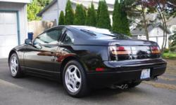 We are selling a very fun 1996 Nissan 300ZX. This is the last year the 300ZX has been offered in the US. This is also number 187 of the last 300 collectors made. It is black with black leather. It still smells new inside! There is only 62,xxx original