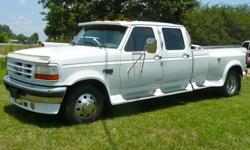 Call Richard at 972-302-4499
Call Anytime 24 / 7
$14,900.00 / Offer
This is a One Of A Kind Truck
1997 Ford F350 XLT Crew Cab DRW 2WD w/ Centurion Custom Conversion Package
7.3 Powerstroke Turbo Diesel ( Upgraded with BANKS TURBO )
Has Innercooler on