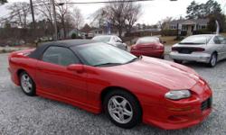 Chevrolet Camaro Convertible Automatic w/OD Bright Red 100000 6-Cylinder V6, 3.8L1998 Convertible Carolina Auto Connection.com 864-814-3325
Carolina Auto Connection is a used car dealer in Spartanburg, SC. If you're looking for an affordable quality used