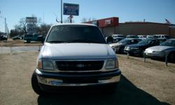 GREAT RUNNING F150
Nice Cheap FORD F150E... here at DISCOUNT AUTO SALES
we have a wide variety of Cars for you to chose from as our inventory
changes DAILY!!! If you don't see what you are LQQKING for feel free to call us
Anytime - AND ask for the