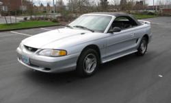 1998 Ford Mustang Convertible 2D
Miles : 133,482
Transmission : Automatic
Engine : V6 3.8 Liter
Drivetrain : RWD
VIN : 1FAFP4441WF122436
Stock # : P-1185
Equipment:
AM/FM Stereo
Air Conditioning
Alloy Wheels
CD (Single Disc)
Cassette
Cruise Control
Dual