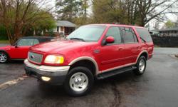 1999 Ford Expedition , Eddie Bauer Edition , leather seats , 4x4 , runs and drives great , clean vehicle in and out , third row seat , power windows , power locks , cold a/c , alloy wheels and much more.
146 K miles. !!!!&nbsp;
Vehicle has GA title ready