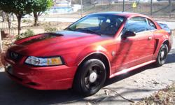 1999 Ford Mustang V6 Automatic great condition Red color run great.
80k original miles good tires, no mechanical problems.
Asking $5300.00 OBO
call to test drive or negotiate @ 561-753-8547
1999 Ford Mustang V6 Automatico buena condicion color rojo corre