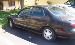 $1200 or Best offer,&nbsp;1999 Ford Taurus SE 24V DOHC Black with sun roof, leather upholstery, power windows, spoiller, new tires,121,465 miles.&nbsp;Great running car. the only problem is it will not go into overdrive. &nbsp;It could be something minor.