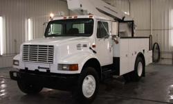 MTI CENTRA - 2000 INTERNATIONAL 4700 4x2 BUCKET TRUCK~~STOCK# 257463
**********Small Business Tax Credit Savings! Write off 100% of your Equipment purchase through 12/31/2010!**********
DESCRIPTION: Fully Reconditioned
Â· Odometer Miles 120,000
Â· Automatic