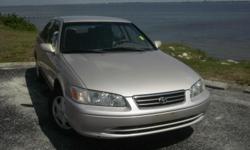2001 Toyota Camry, Automatic, cold A/C, 4 Cylinder, Power breaks, power starring, power Windows, power locks, power mirror, AM-FM Stereo CD and Cassette, Remote Entry, new tires, mint condition, only 64000 Miles, clean, Runs Excellent. $6100.
Call us