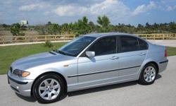 2002 BMW 325i SPORT SEDAN * PREMIUM PACKAGE * POWER SUNROOF * LEATHER
INTERIOR * STEPTRONIC TRANMISSION * ALLOY WHEELS * LOW MILES * WELL
MAINTAINED *MORE DETAILS HERE http://img189.imageshack.us/g/74532105.jpg/!
AND FOR MORE DETAILS PLEASE CONTACT ME