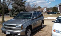 Rust free 2002 Chevy Trailblazer LTZ. Loaded with only 73,800 miles.4.2L I6 Vortec engine. Ps,pb,pw,pl, cruise,4x4 running boards, tinted windows ,Remote keyless entry, Onstar, rear air, Leather, Bose 6 speaker stereo /cd system, auto wipers, self dimming
