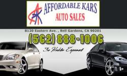 Affordable Kars Auto Sales
Af4090 .
Price: $6995 Fuel Type: 25G / Gasoline Drivetrain: n/a Transmission: Automatic Engine: 4.2L V6 Cylinder Engine Doors: 2 Dr Type / Title: Used Mileage: 122,176 Condition: Super clean Inside/Outside Cruise Control, Power
