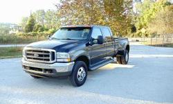 2002 ford f350 lariat, 7.3l powerstroke diesel,4x4 dually, nice!! Crew Cab
Lariat, 7.3L Powerstroke Diesel, Dually, Nice!! Selling our 2002 Ford F350 4x4 crew cab 7.3L Powerstroke Diesel Lariat Crew cab dually. 102K Highway miles with auto trans. This
