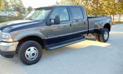 2002 ford f350 lariat, 7.3l powerstroke diesel,4x4 dually, nice!! Crew Cab 102K Highway miles with auto trans. This Lariat is ready to go. 4wheel drive,. Truck is super clean/nice inside and out. Runs and Drives 100% , just put a new set tires on