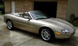 2002 Jaguar XK8 Convertible with 54600 original miles. It has a V-8 &nbsp;engine with 5 speed w/OD Automatic transmission. Runs and drives like a dream. It has power door locks,power windows, power top, power moirrors, power steering wheel tilt and