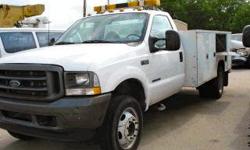 Call Richard at 972-302-4499
Call Anytime 24 / 7
$14900.00 / Offer
2003 Ford F 550 XL Reg. Cab 4X2 w/ Utility Bed
127,000 Miles
One Owner Texas Truck ( Rust and Corrosion Free )
7.3L Powerstroke Turbo Diesel Engine
Automatic Transmission
P/S, P/B, AM/FM,