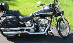 2003 HARLEY DAVIDSON SOFTAIL DEUCE FXSTDI **WILL CONSIDER TRADE FOR A DECK BOAT** (I can add money on my end if you have a really nice deck boat)
100TH ANNIVERSARY EDITION
6,500 miles
Rare black on black with anniversary pin stripe
One owner
Stored in